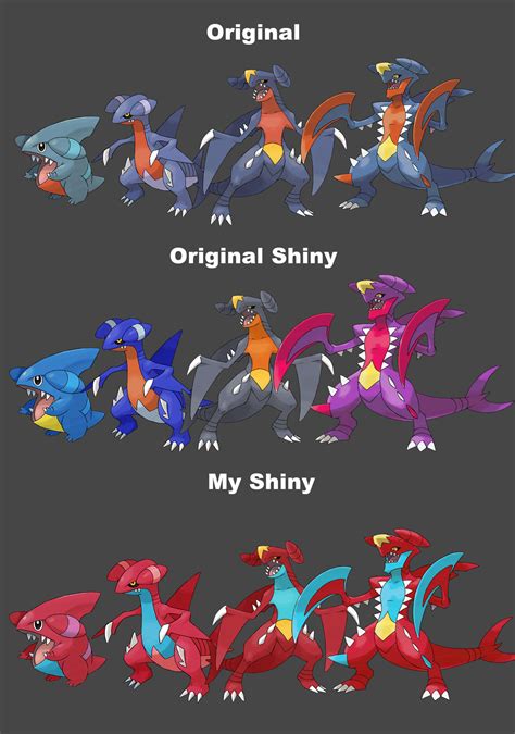 shiny garchomp evolution